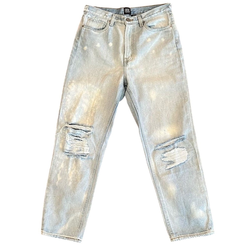 BDG Urban Outfitters Jeans Slim Straight High Rise‎ Distressed Grunge Womens 30